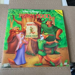 Vintage A Walt Disney Classic - Robin Hood - Video Laserdisc