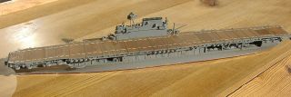 ready built 1:700 attack carrier CV 8 USS HORNET 1942 Doolitle Midway Santa Cruz 2