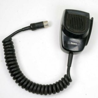 Vintage Sears Cb Handheld Microphone Radio 5 - Pin Japan