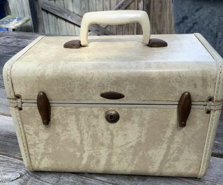 Vintage Samsonite Train Case Cosmetic Box
