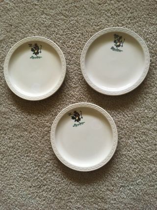 Vintage Chicken In The Rough Restaurant Syracuse China 7 - 1:2” Small Plates