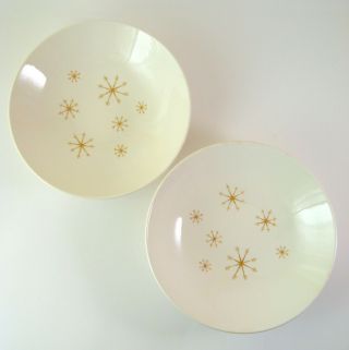 VTG Star Glow Serving Bowls,  Set of 2,  Royal China,  Mid - Century Modern Atomic 3