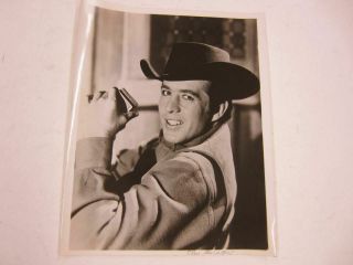 20 Vintage Clu Gulager Publicity Portrait 8x10 B&w Photo Cowboy Western