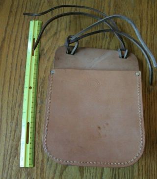 Buckingham Leather Nut And Bolt Tool Pouch Holder Vintage Lineman Binghamton Ny