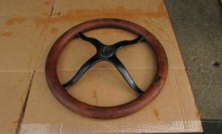 Vintage Antique Model A or T Ford Steering Wheel 15 inch 2