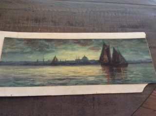 Vintage Canadian Watercolor Painting By Arther R.  Wilber (1869 - 1949)