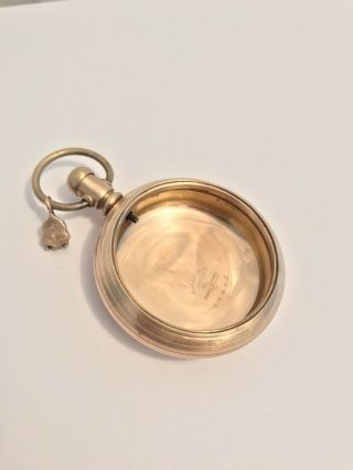 Antique Keystone Cwc Co Gold Filled Pocket Watch Case Only Size 18 Pat 22 79