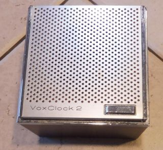 Vintage Radio Shack Micronta Voxclock 2 Talking Alarm Clock 63 - 903