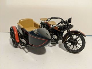 Harley Davidson Motorcycles Limited Edition 1933 Motorcycle Sidecar Bank W/ Key