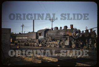 Orig 1956 Slide - Southern Pacific Sp 2 - 8 - 0 San Francisco Ca California Railroad