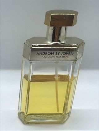 Vintage Andron By Jovan Cologne For Men,  Appox.  1.  5 Oz - Partially