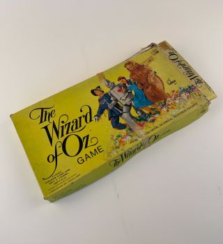 Vintage Cadaco 1974 The Wizard Of Oz Board Game Complete Film Movie Dorothy Toto
