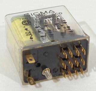 Vintage Sigma 70r4 - 12dc - Sco 14 - Pin Solid State Relay