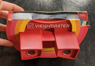 Vintage 1971 Viewmaster Stereo Slide Viewer Toy in Package NIP 2