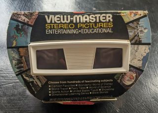 Vintage 1971 Viewmaster Stereo Slide Viewer Toy in Package NIP 3