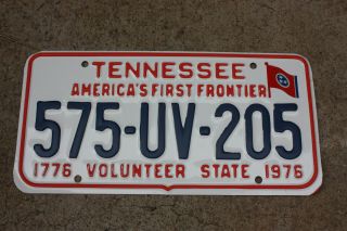 Rare Tennessee 1976 Honorary Governor 