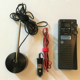 Vintage Ge General Electric Help 40 Channel 2 - Way Handheld Cb Radio 3 - 5920a