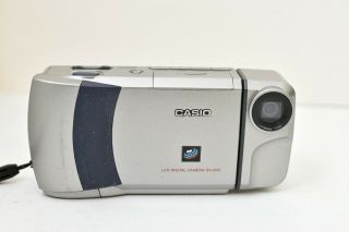 " Vintage " Casio Qv 200 Digital Camera Lcd Japan