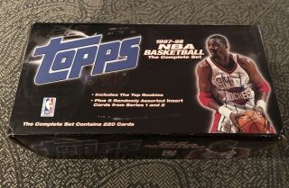 1997 - 98 Topps Nba Basketball Complete Factory Set Kobe Bryant Tim Duncan Rc
