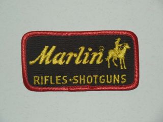 Marlin Rifles Shotguns Patch Vintage Embroidered