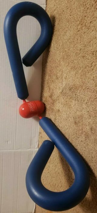 Vintage Thigh Master Suzanne Somers Blue Red Thigh Master Exerciser Gym