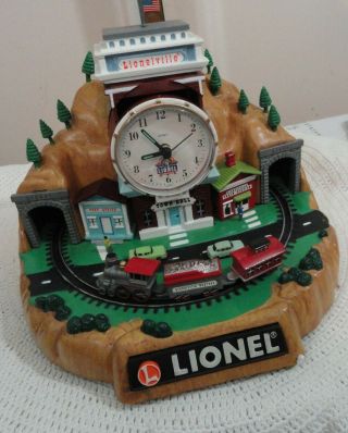 Lionel 100th Anniversary Animated Talking Train Alarm Clock W/ Box & Papers