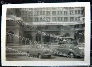 1950s Hong Kong Or Kowloon - Cars Outside A Hotel - Photo 9 By 6.  5cm