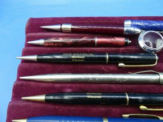 11 Vintage Mechanical Pencils Mixed Brands & Style & Lead Containers 2