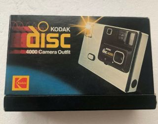 Vintage 1980s Kodak Disc 4000 Camera Usa