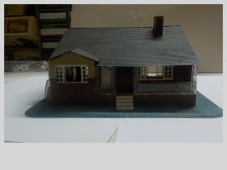 Ho Built Vintage Life Like Bi Level Building Morrel Home House Kit
