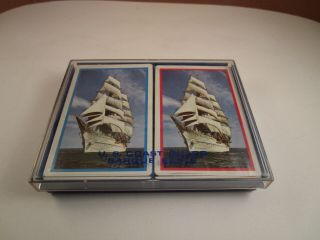 Vintage Us Coast Guard Barque Eagle Deck Of Playing Cards