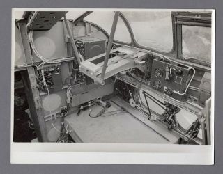 Short Stirling Bomber Interior Large Vintage Press Photo Raf Ww2 4