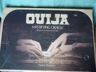 Vtg Ouija Talking Board Set Game Parker Bro 