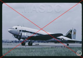424 - 35mm Duplicate Aircraft Slide - C - 47b Skytrain 44 - 76417 Vnaf @ Tsn - 1970