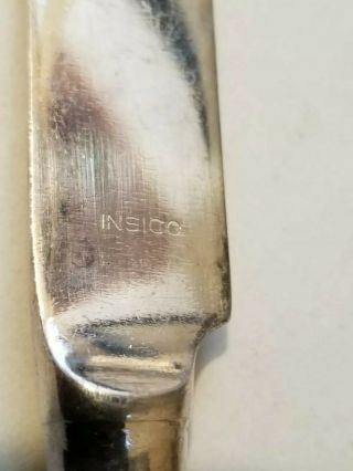 AT&SF Atchison Topeka and Santa Fe Railroad Silver Dining Car Butter Knife 3