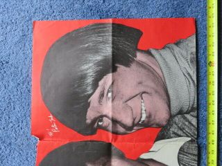 THE MONKEES - VINTAGE LARGE WALL POSTER - 1960 ' S - CONCERT POSTER? - DAVEY JONES - WOW 2