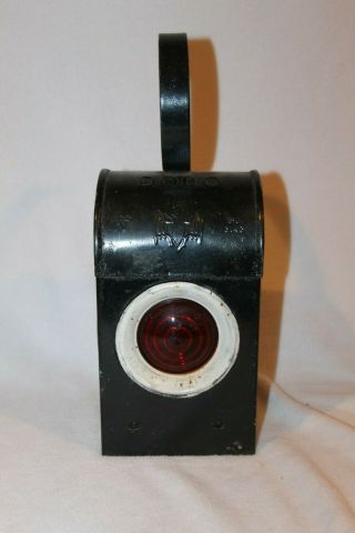 Vintage Dodo Bat Lantern Black Made In England Trainspotters