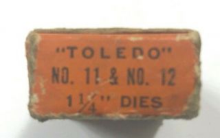 Vintage Toledo Pipe Thread 1 ¼ 