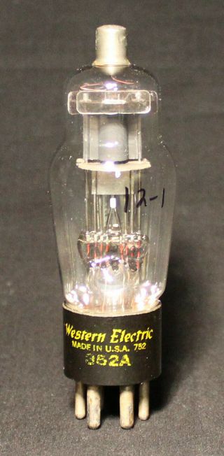 Vintage Western Electric 352a Vacuum Tube