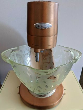 Jenn - Air Attrezzi Mixer,  Antique Copper Finish W/ All Accessories