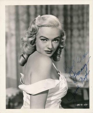 Jane Nigh - Vintage Glossy Signed Photograph