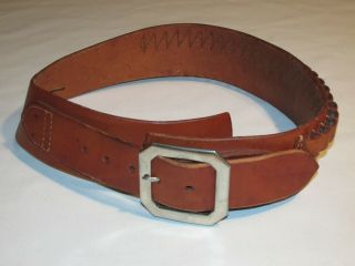 Vintage Hunter 158 Sm Leather Ammo Belt,  Bullet Holder,  Size Small,