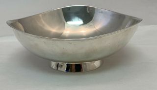 Gorham Silver Mid Century Modern Sterling Silver Bowl 6.  75”x2.  5” Tall 224 Grams