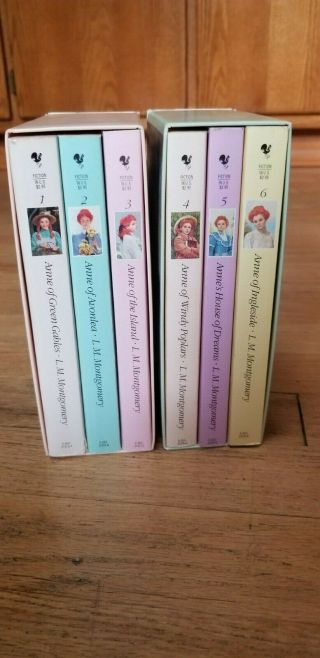 Anne Of Green Gables Vintage Box Set Vol 1 - 6 Lucy M Montgomery