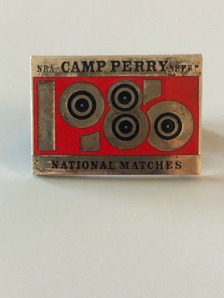 Vintage Nra Camp Perry National Matches Pin