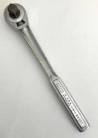 Vintage Craftsman 1/2 " Drive Ratchet Quick Wrench V Series; V - 44985