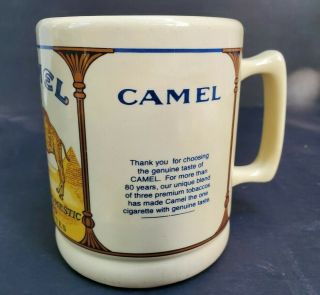 Vintage Camel Cigarettes R.  J.  Reynolds Tobacco Coffee Mug 4.  5” Cup /mug Rjrtc