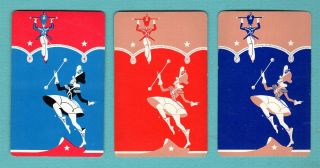 Single Swap Playing Cards Majorettes Twirl Batons Marching Band Deco Set Vintage