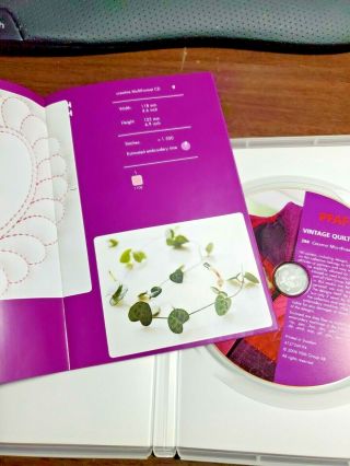PFAFF Multi - Format CD Embroidery Machine Designs - 394 VINTAGE QUILT BLOCKS 3