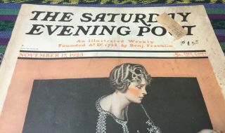 The Saturday Evening Post - Nov.  17,  1923 - Vintage Ads Cream Of Wheat Tobacco, 2
